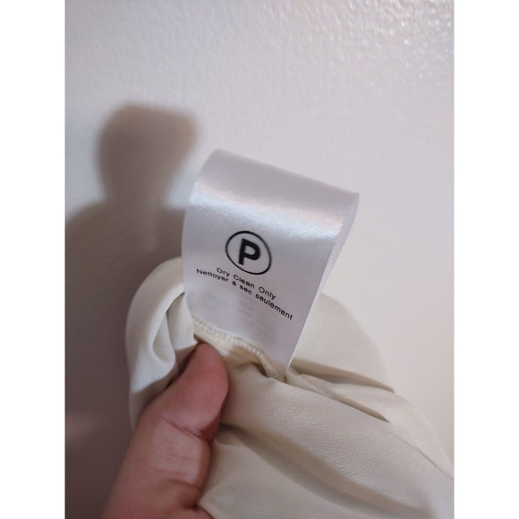 Vineet Bahl Women's XL White Black Plaid Skirt Anthro MSRP $158 Embroidered Art - Picture 10 of 12